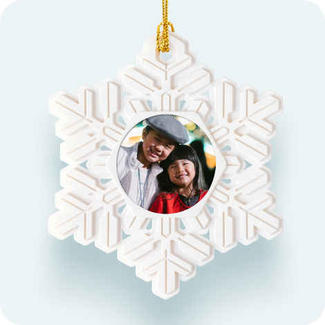 Snowflake Christmas Ornament