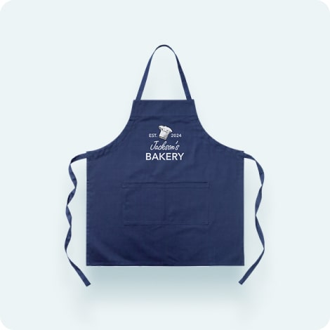 Navy Apron