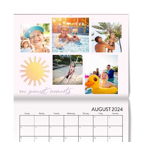 Premium Stationery Wall Calendar