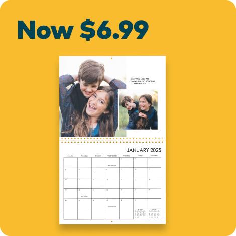 75% off 8.5x11 Wall Calendars