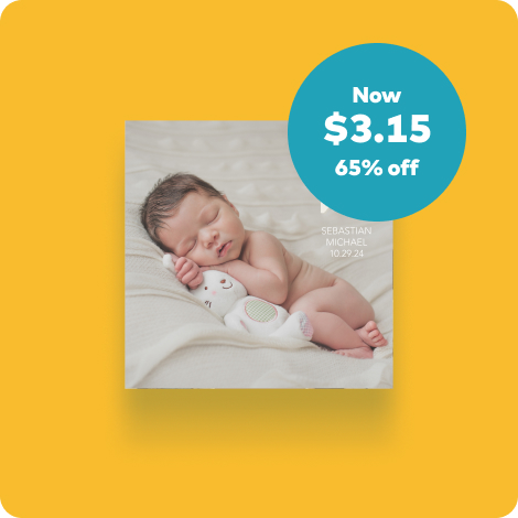 65% off 8x8 Photo Tiles 