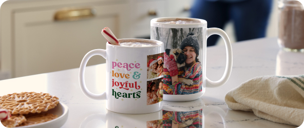 Photo Mugs + Drinkware