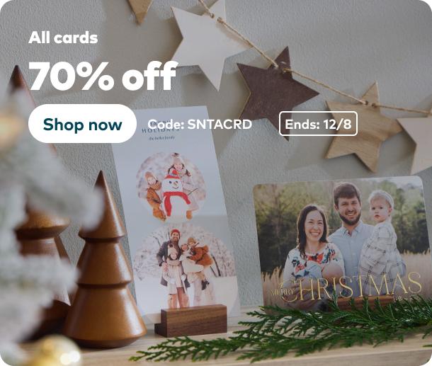 70% off Cards