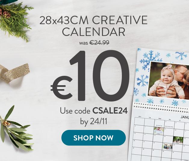 €10 Creative Calendar!