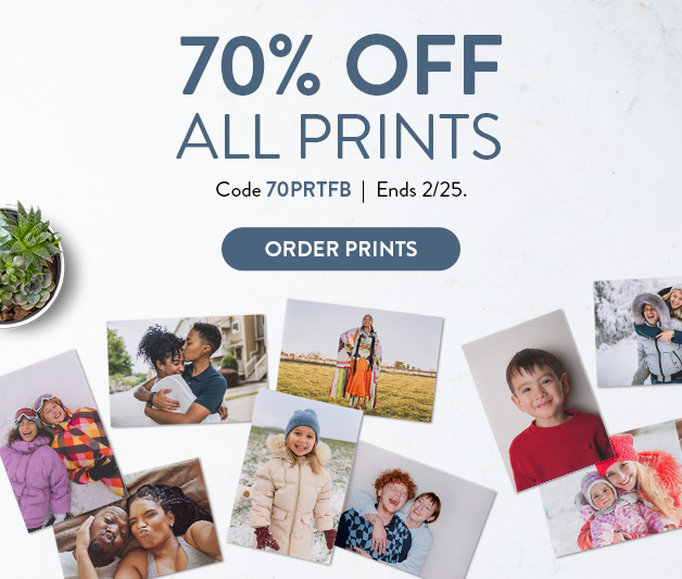 70% off Prints