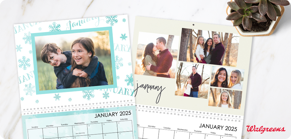 8.5x11 Wall Calendar
