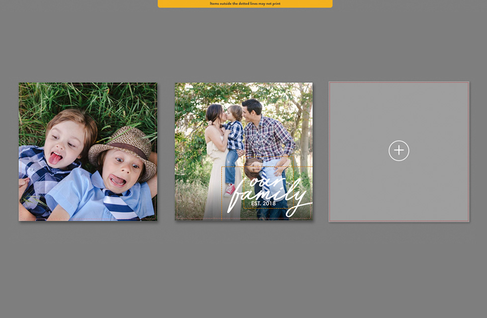 Breeze through photo tile creation