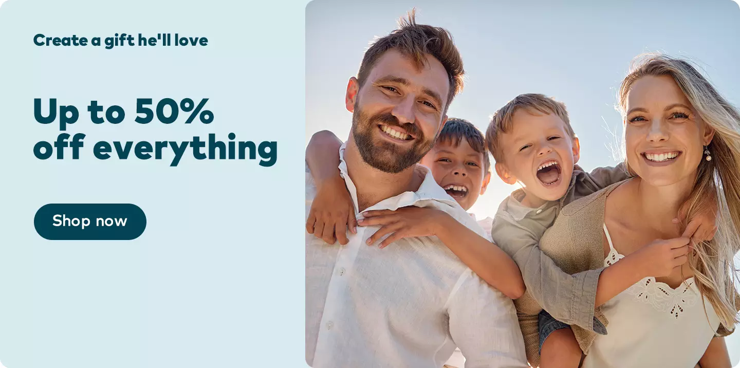 Up to 50% off everything