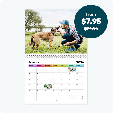 20x28cm Classic Wall Calendar