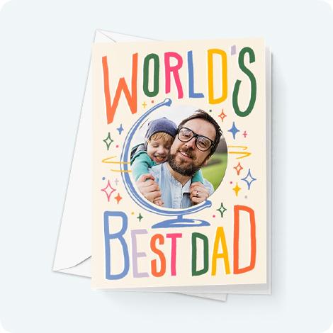 Best Dad Globe