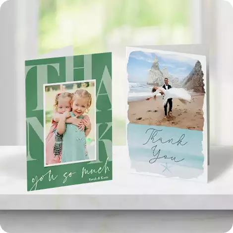 Hallmark Graduation Thank You Cards Class Of 2024 - 40 Retro Blue Notes With Envelopes