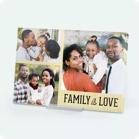 Tabletop Acrylic Photo Print