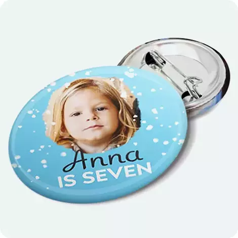 Button Pin Badges