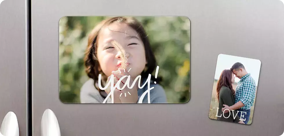 Flat Photo Magnets