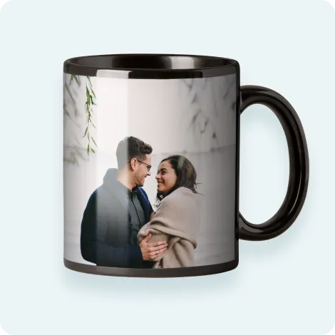 Black mugs