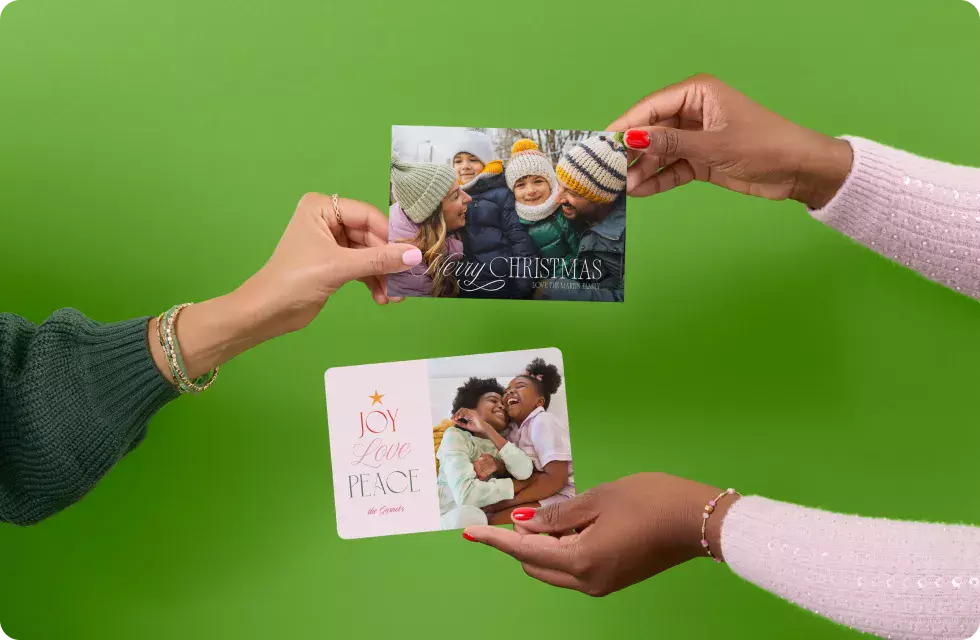 Personalised Christmas cards