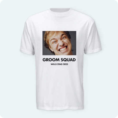 PERSONALISED T-SHIRTS