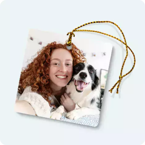 Porcelain Ornaments Square