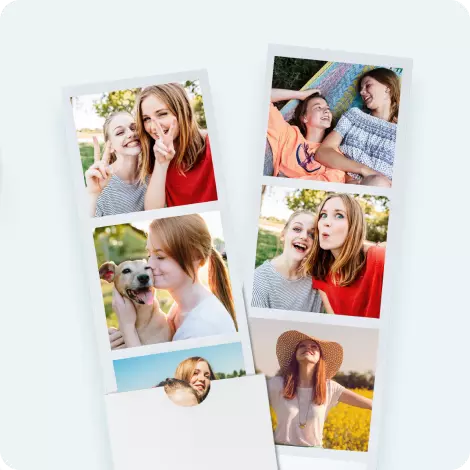 Magnetic Photo Booth Prints