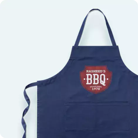 Navy Apron