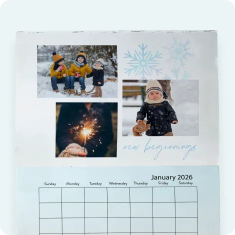 Premium Stationery Wall Calendar