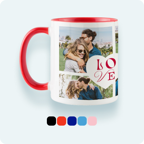 Color Accent Mugs