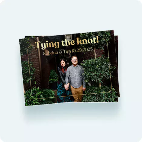 Foil Wedding Cards
