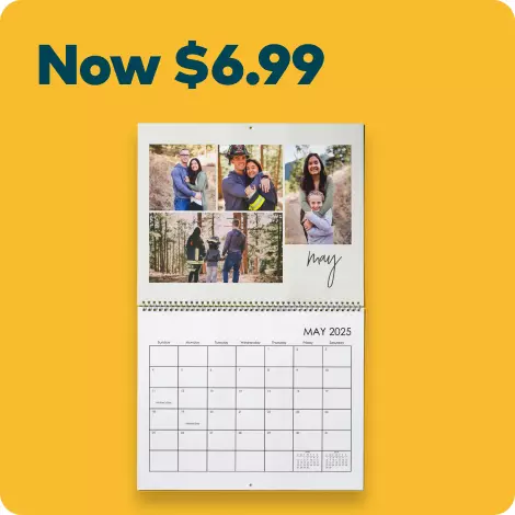 75% off 8.5x11 Wall Calendars