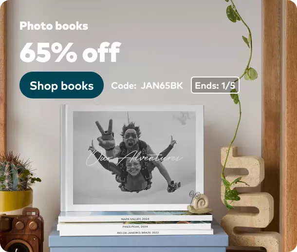 70% off Photo Books