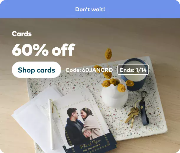 60% off Cards