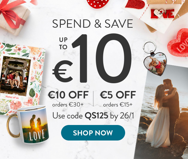 Up to €10 off everything