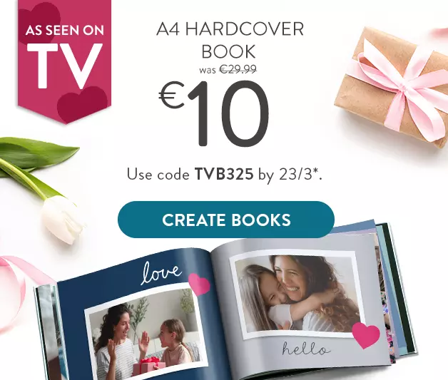 A4 Book €10 