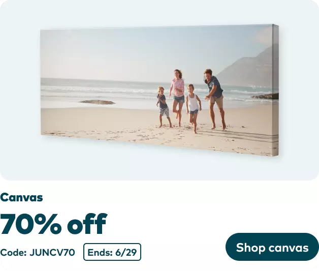 70% off Canvas