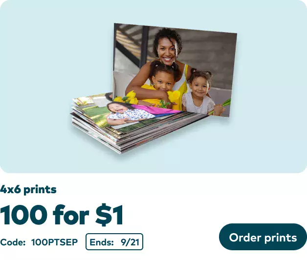 100 Prints for $1