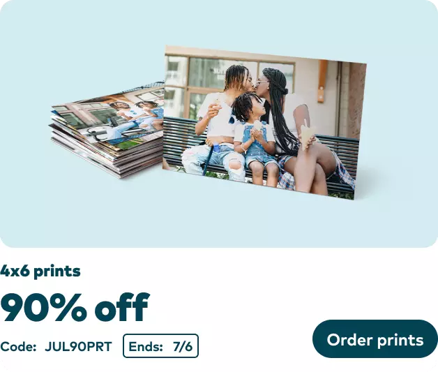 90% off 4x6 Prints