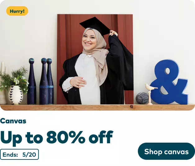 Up to 80% off canvas