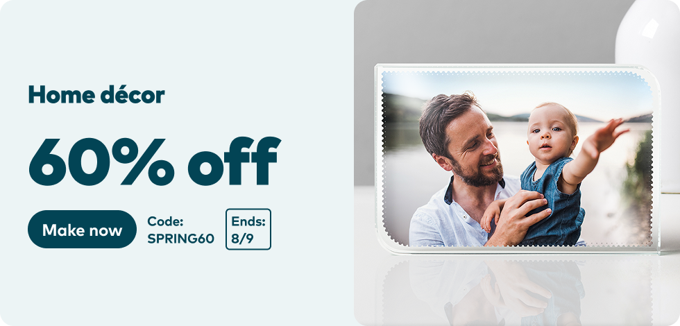 60% off all Home Decor