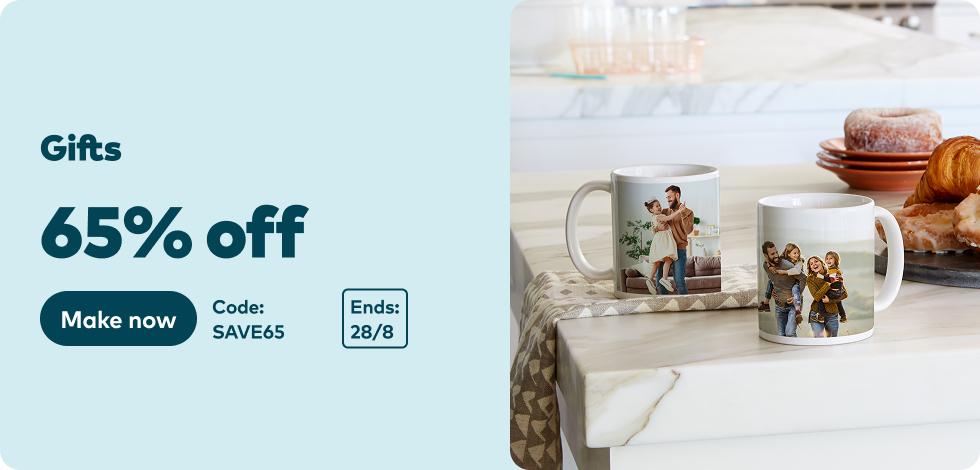 65% off all Gifts