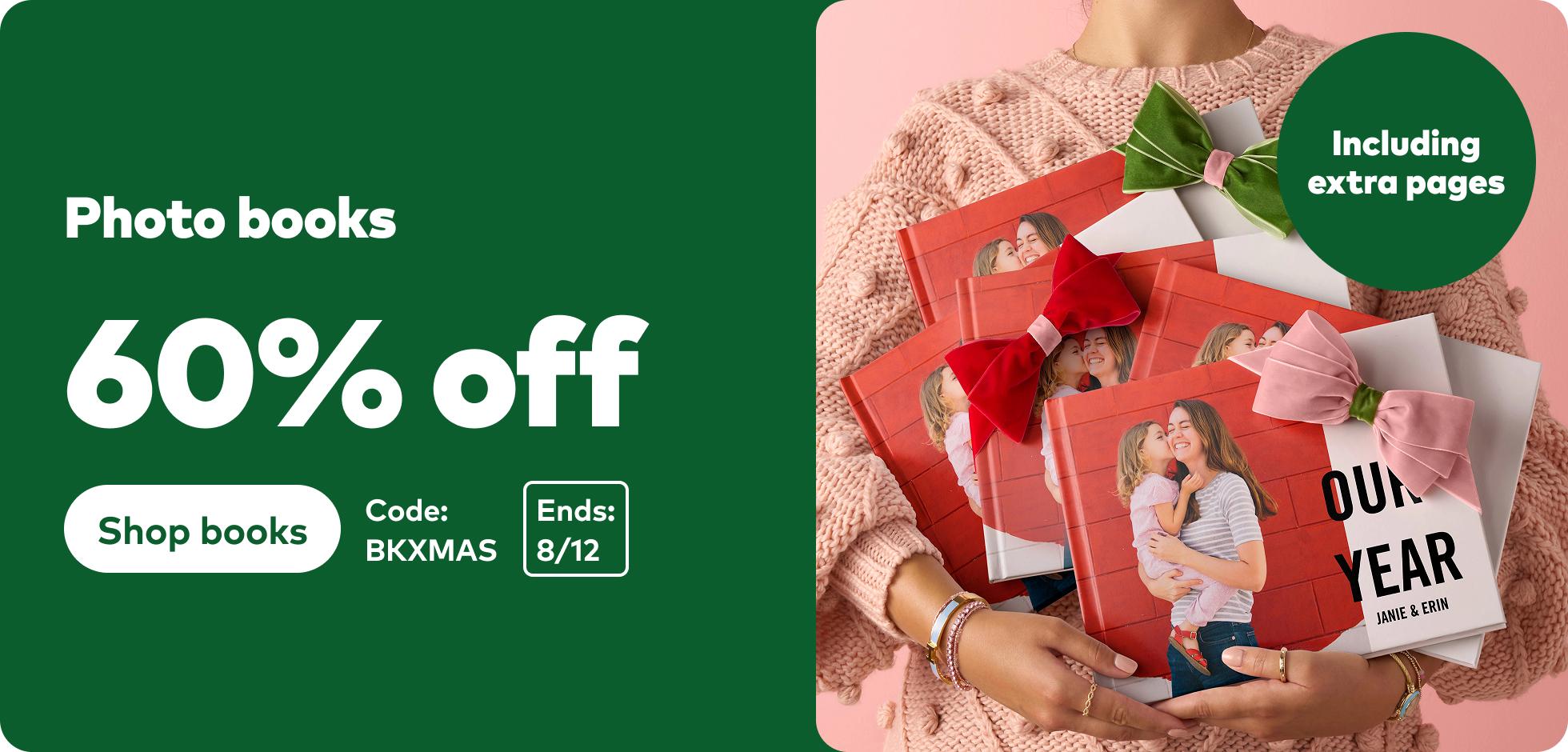 60% off all Photo Books