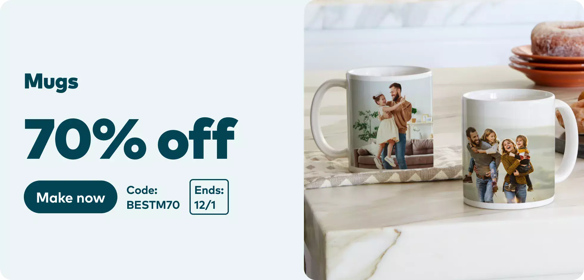 70% off Mugs. Code BESTM70