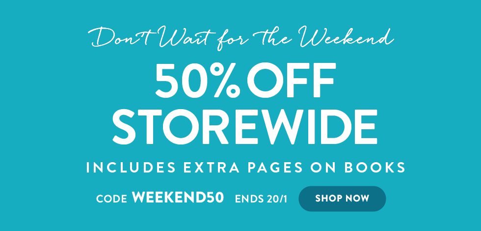 50% off Storewide!