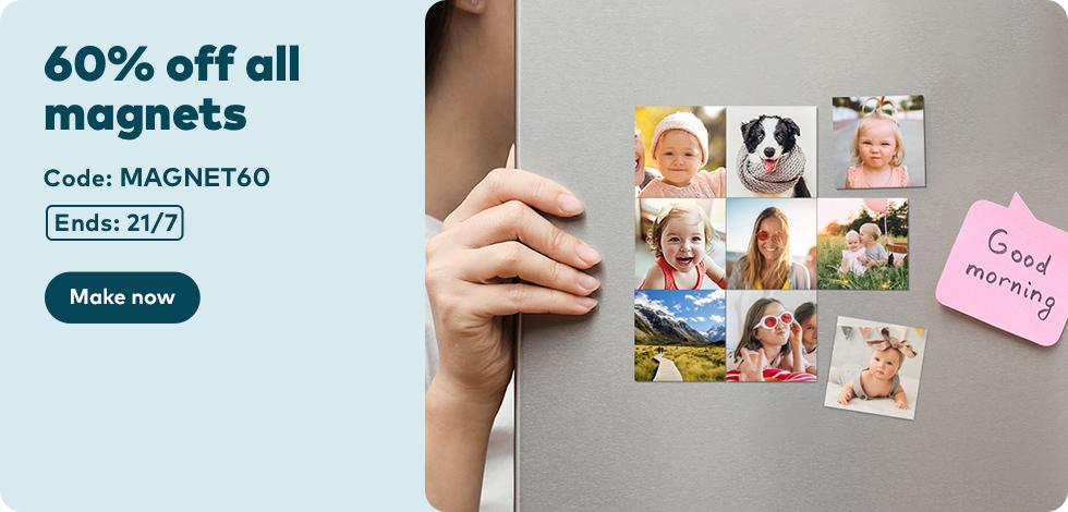 60% off all Magnets