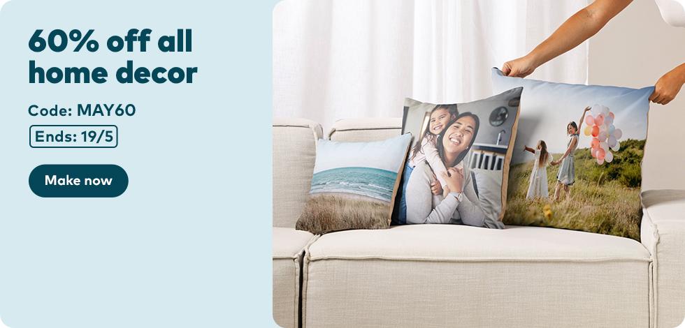 60% off all Home Decor