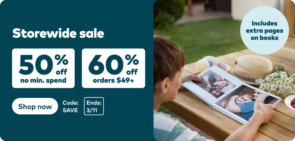 50-60% off Storewide!