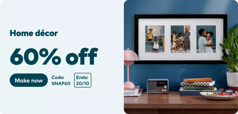 60% off all Home Decor