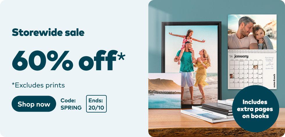 60% off Storewide*