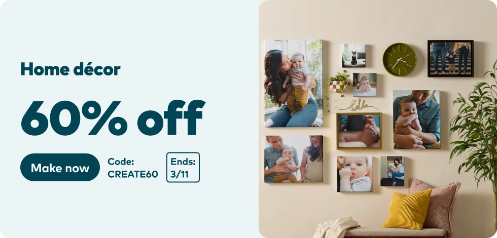 60% off all Home Decor