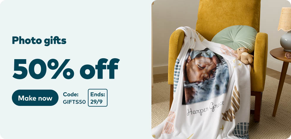 50% off all Gifts