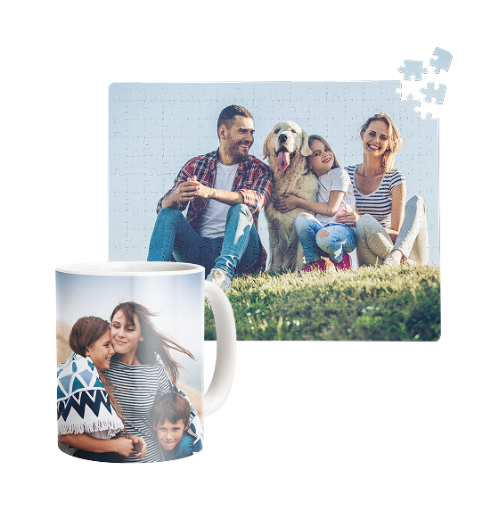 Mug and Puzzle Image