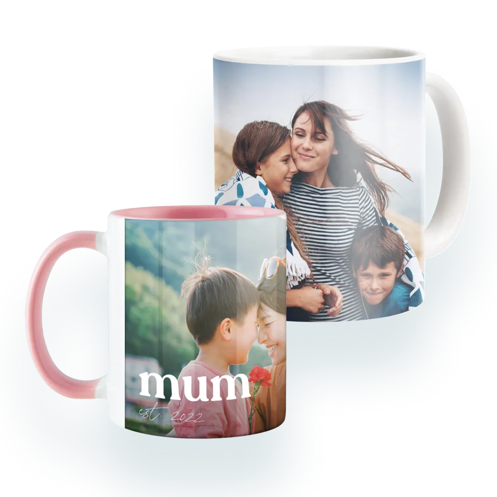 Personalised mugs